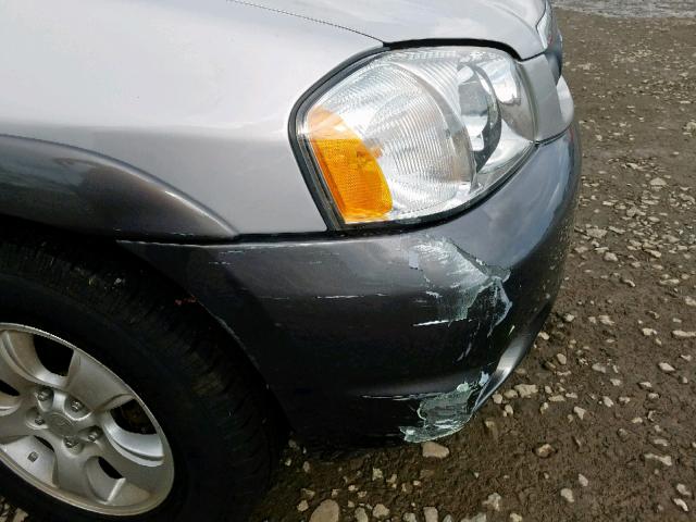 4F2CZ96124KM06427 - 2004 MAZDA TRIBUTE ES 银色 照片 9
