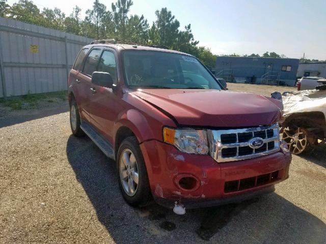 1FMCU0DG5CKA41592 - 2012 FORD ESCAPE XLT RED photo 1