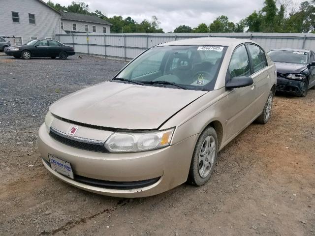 1G8AJ52FX4Z211069 - 2004 SATURN ION LEVEL GOLD photo 2