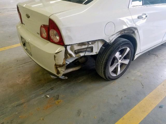 1G1ZK57799F209323 - 2009 CHEVROLET MALIBU LTZ თეთრი ფოტო 9