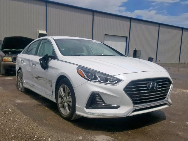 5NPE34AF4JH611838 - 2018 HYUNDAI SONATA SPO WHITE photo 1