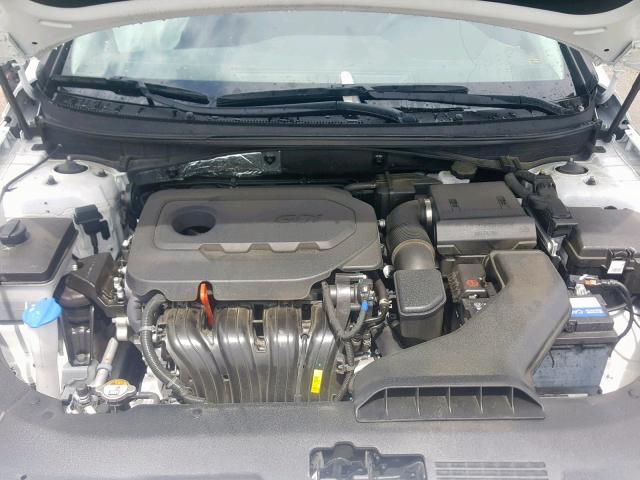 5NPE34AF4JH611838 - 2018 HYUNDAI SONATA SPO WHITE photo 7