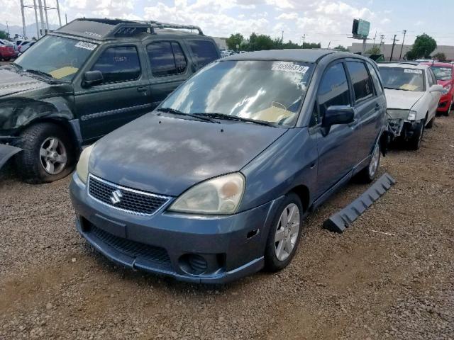 JS2RC62H465352343 - 2006 SUZUKI AERIO GRAY photo 2