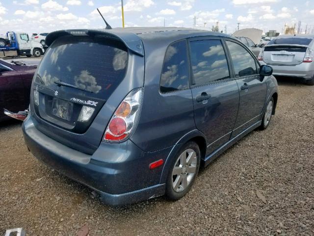 JS2RC62H465352343 - 2006 SUZUKI AERIO GRAY photo 4