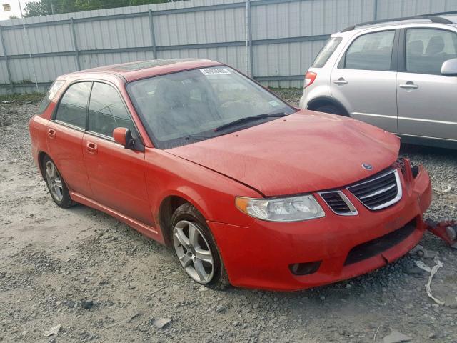 JF4GG61635H058315 - 2005 SAAB 9-2 LINEAR RED photo 1