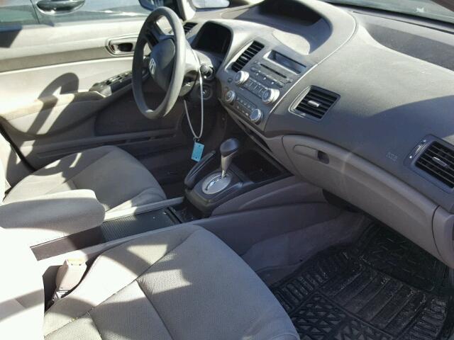 1HGFA16306L808159 - 2006 HONDA CIVIC DX V SILVER photo 5