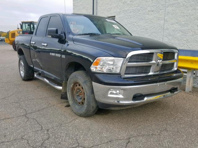 1C6RD7GT4CS126379 - 2012 DODGE RAM 1500 S BLACK photo 1