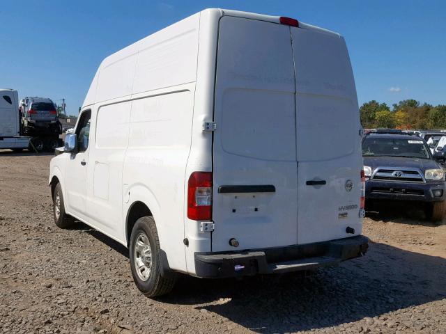 1N6AF0LX6EN109436 - 2014 NISSAN NV 2500 WHITE photo 3