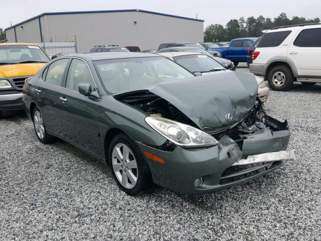 JTHBA30G365170139 - 2006 LEXUS ES 330 GREEN photo 1