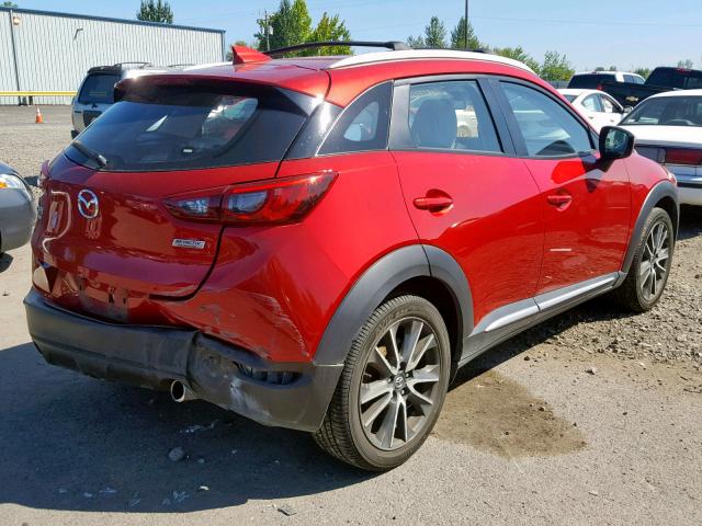 JM1DKBD72G0113053 - 2016 MAZDA CX-3 GRAND RED photo 4