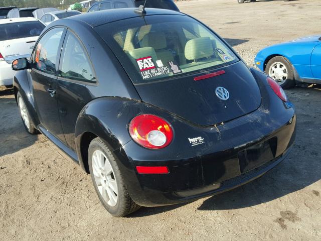 3VWPW31C79M515432 - 2009 VOLKSWAGEN NEW BEETLE Schwarz Foto 3