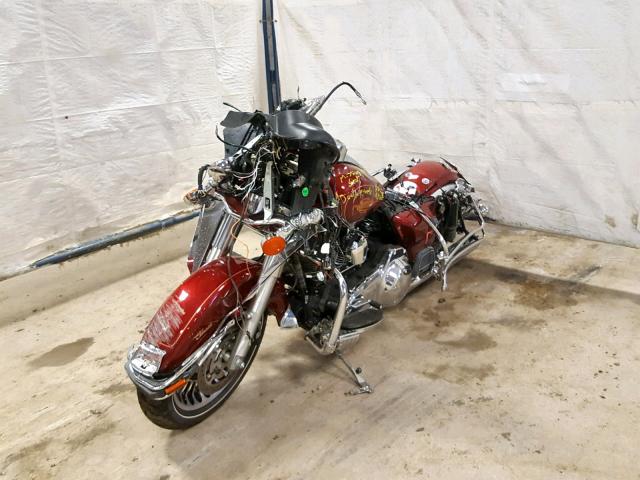 1HD1FF419AB653066 - 2010 HARLEY-DAVIDSON FLHTC MAROON photo 2