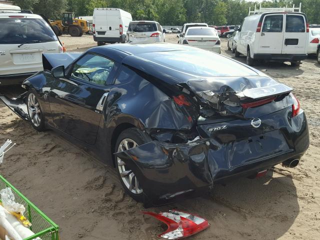 JN1AZ4EH9EM632644 - 2014 NISSAN 370Z BASE BLACK photo 3