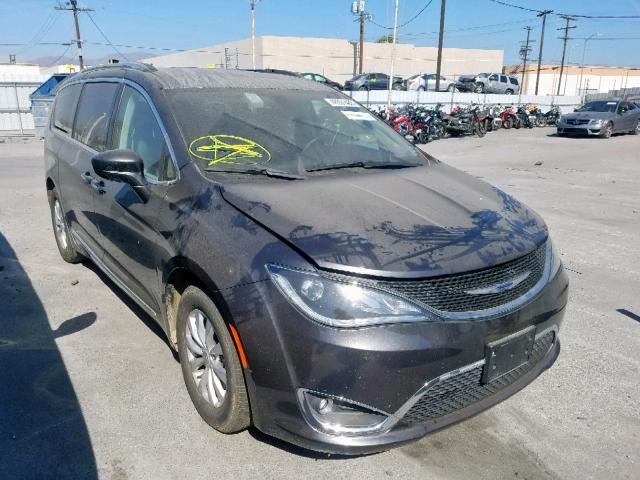 2C4RC1BG0JR211088 - 2018 CHRYSLER PACIFICA T GRAY photo 1