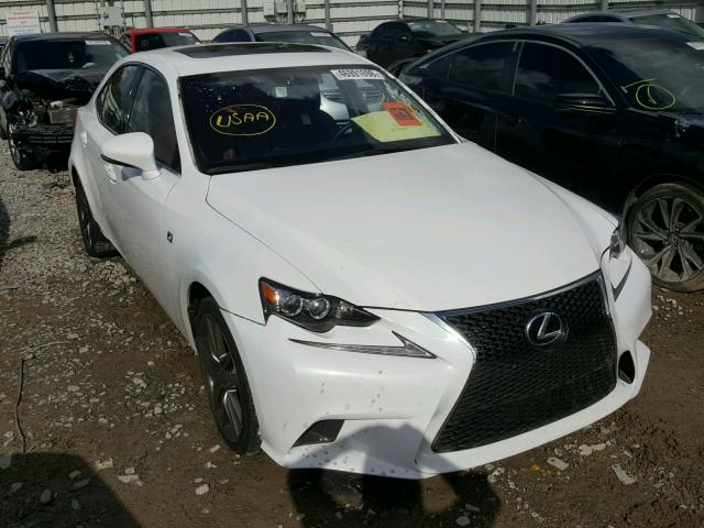 JTHBF1D28F5047747 - 2015 LEXUS IS 250 WHITE photo 1