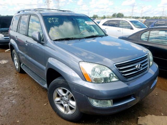 JTJBT20X350073909 - 2005 LEXUS GX 470 SILVER photo 1