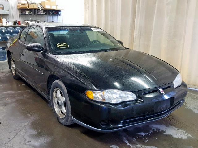 2G1WW12E639221127 - 2003 CHEVROLET MONTE CARL BLACK photo 1