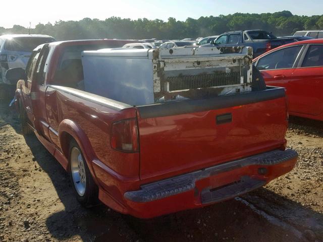 1GCCS19W0Y8113903 - 2000 CHEVROLET S TRUCK S1 RED photo 3
