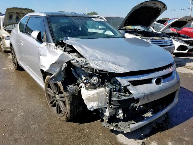 JTKJF5C77D3057964 - 2013 TOYOTA SCION TC ვერცხლისფერი ფოტო 1