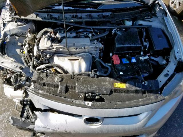 JTKJF5C77D3057964 - 2013 TOYOTA SCION TC ვერცხლისფერი ფოტო 7