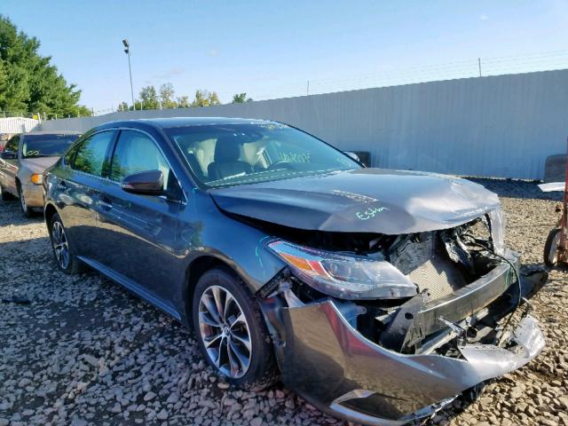 4T1BK1EB1JU283582 - 2018 TOYOTA AVALON XLE GRAY photo 1