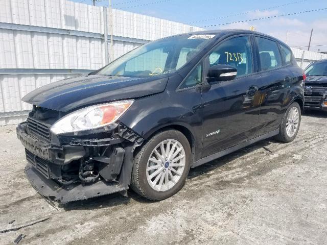 1FADP5AU4DL504539 - 2013 FORD C-MAX SE BLACK photo 2