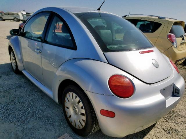 3VWBK31C15M400759 - 2005 VOLKSWAGEN NEW BEETLE ვერცხლისფერი ფოტო 3