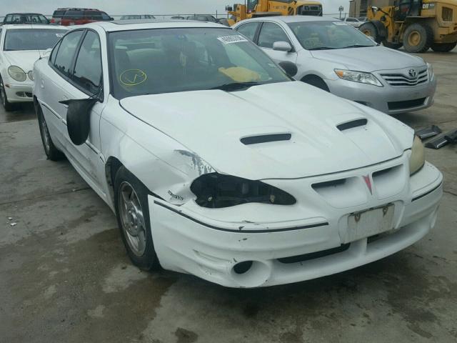 1G2NW52E44C162765 - 2004 PONTIAC GRAND AM G WHITE photo 1