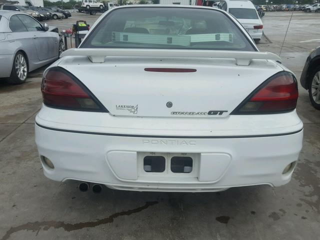 1G2NW52E44C162765 - 2004 PONTIAC GRAND AM G WHITE photo 10