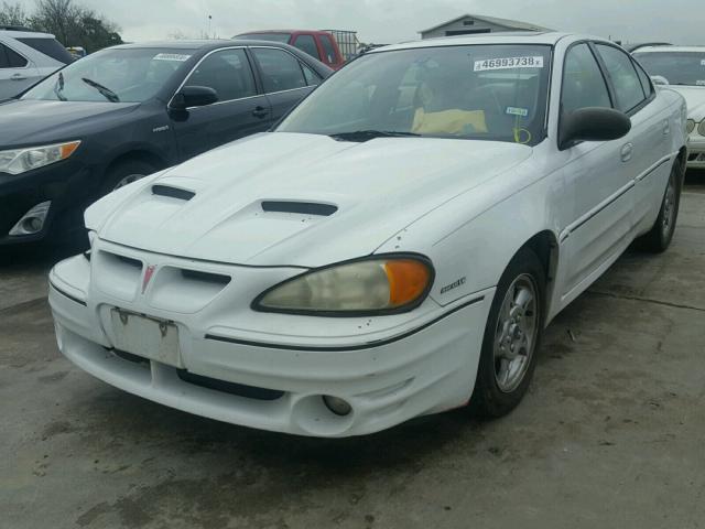 1G2NW52E44C162765 - 2004 PONTIAC GRAND AM G WHITE photo 2