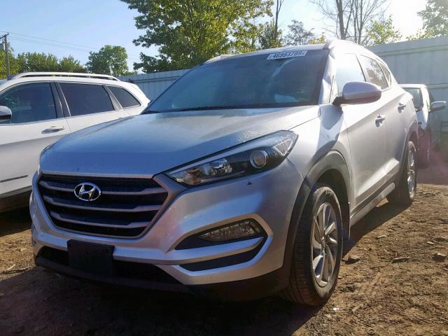 KM8J3CA46GU126425 - 2016 HYUNDAI TUCSON LIM SILVER photo 2