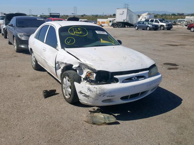 1FAFP13P8XW267775 - 1999 FORD ESCORT SE WHITE photo 1