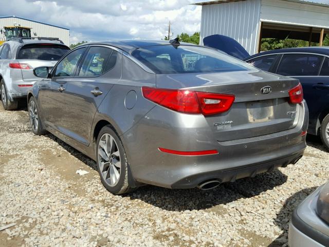 5XXGR4A63FG372633 - 2015 KIA OPTIMA SX BROWN photo 3