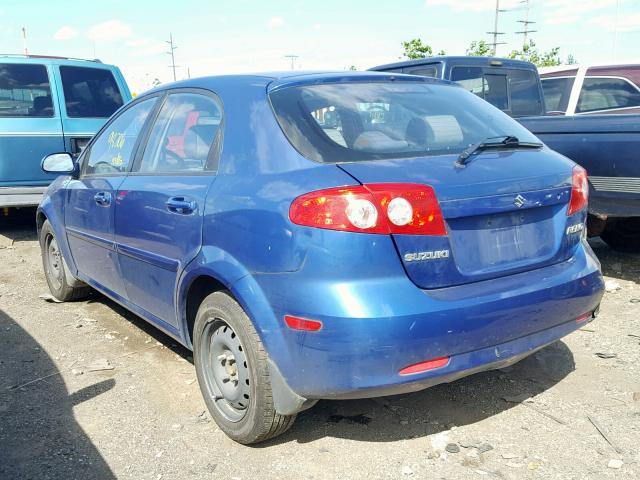 KL5JD66Z98K869994 - 2008 SUZUKI RENO BASE BLUE photo 3