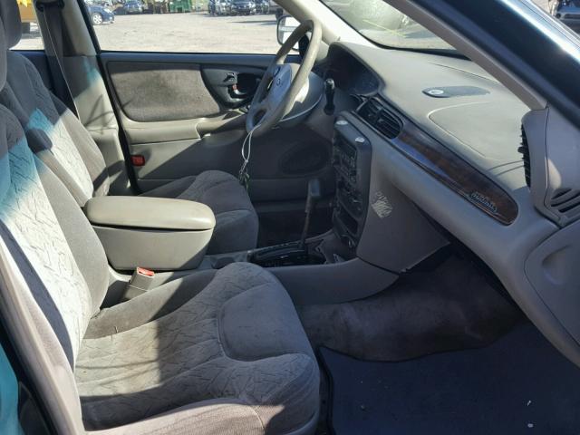 1G1NE52J916104956 - 2001 CHEVROLET MALIBU LS 绿色 照片 5