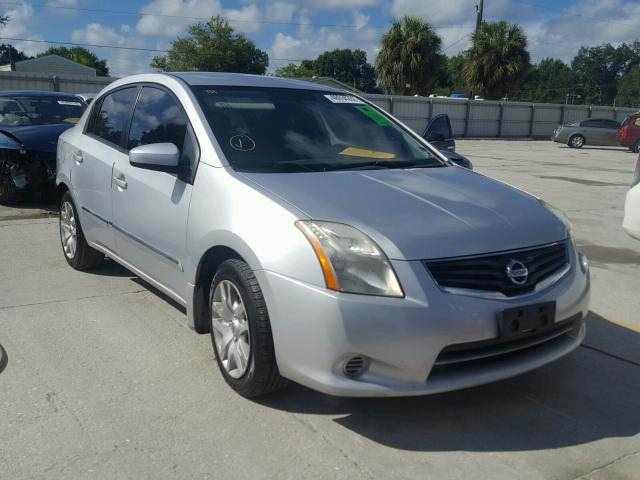 3N1AB6AP1BL687172 - 2011 NISSAN SENTRA 2.0 SILVER photo 1