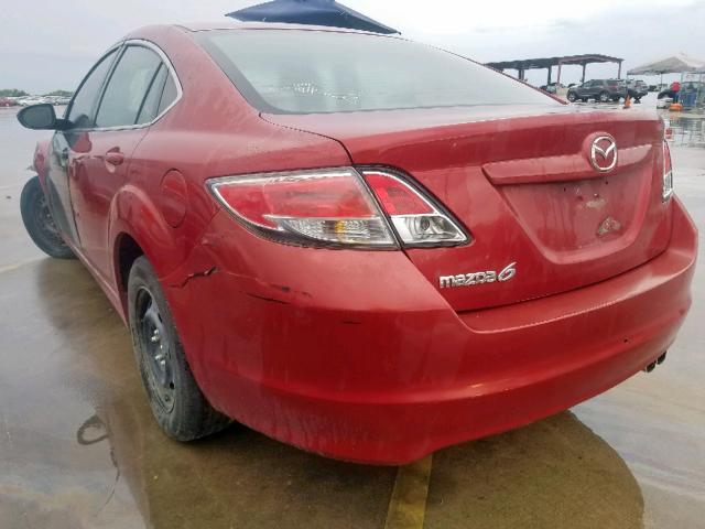 1YVHZ8BH1A5M15823 - 2010 MAZDA 6 I RED photo 3