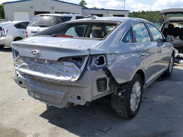 KMHE24L17GA037526 - 2016 HYUNDAI SONATA HYB GRAY photo 4