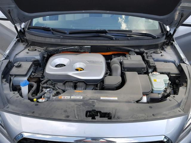 KMHE24L17GA037526 - 2016 HYUNDAI SONATA HYB GRAY photo 7