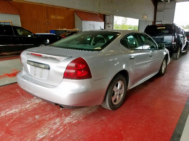 2G2WP552971151368 - 2007 PONTIAC GRAND PRIX SILVER photo 4