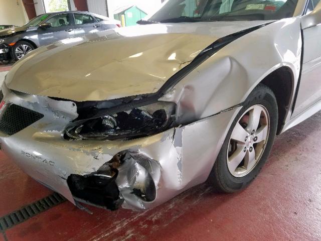2G2WP552971151368 - 2007 PONTIAC GRAND PRIX SILVER photo 9