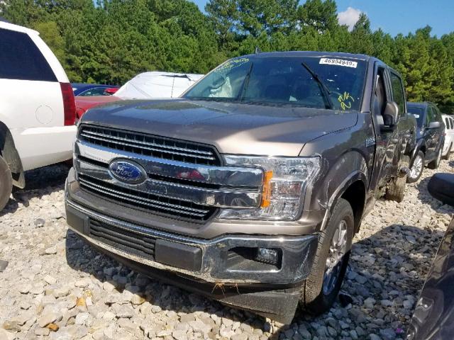 1FTEW1C50KFB48621 - 2019 FORD F150 SUPER BROWN photo 2