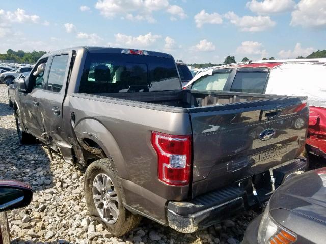 1FTEW1C50KFB48621 - 2019 FORD F150 SUPER BROWN photo 3