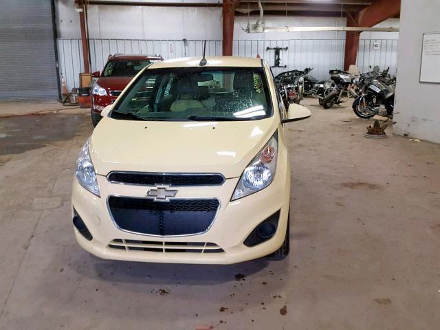 KL8CA6S96DC532052 - 2013 CHEVROLET SPARK LS YELLOW photo 9