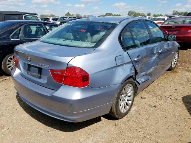 WBAPK53549A512118 - 2009 BMW 328XI BLUE photo 4