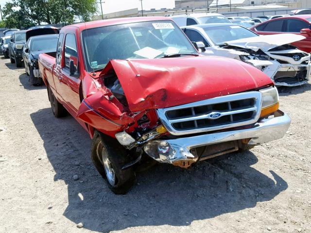 1FTYR14U1WPA79528 - 1998 FORD RANGER SUP RED photo 1