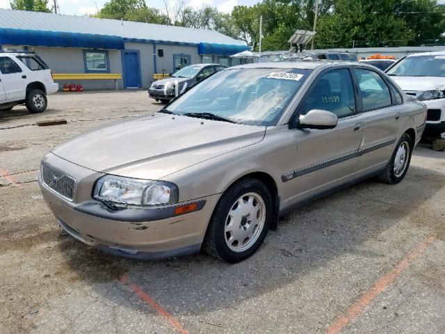 YV1TS94D111169149 - 2001 VOLVO S80 BROWN photo 2