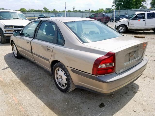 YV1TS94D111169149 - 2001 VOLVO S80 BROWN photo 3