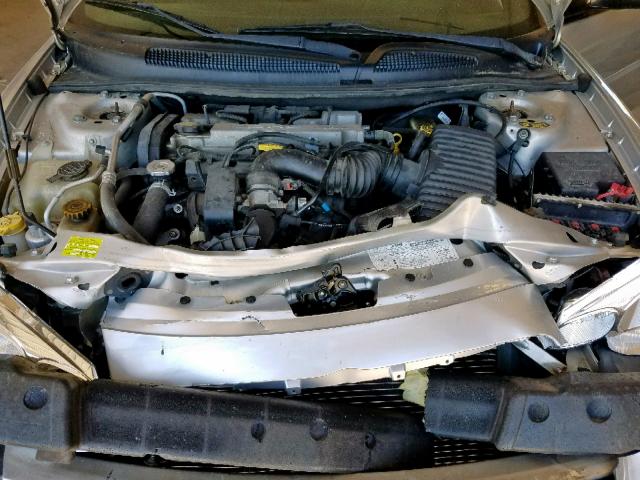 1C3EL45X64N113569 - 2004 CHRYSLER SEBRING LX SILVER photo 7