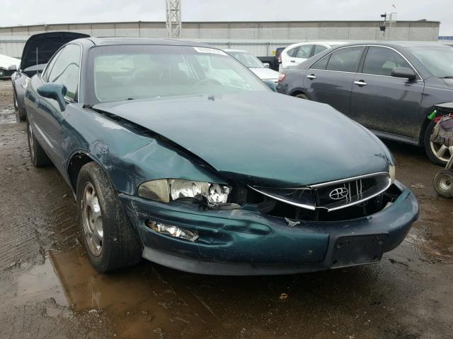 1G4GD2218W4702763 - 1998 BUICK RIVIERA GREEN photo 1